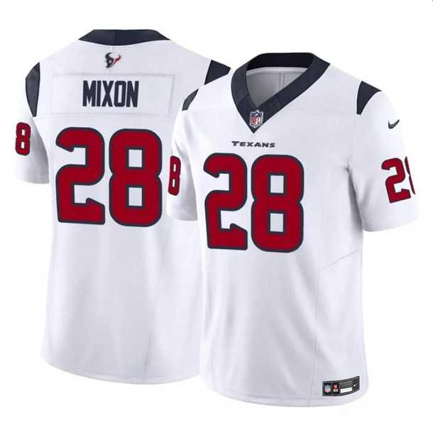 Youth Houston Texans #28 Joe Mixon White 2024 F.U.S.E. Vapor Untouchable Limited Stitched Jersey Dzhi->youth nfl jersey->Youth Jersey
